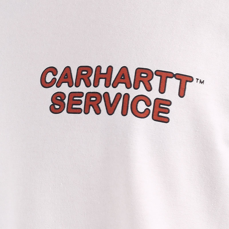  белая футболка Carhartt WIP S/S Car Repair T-Shirt I031756-white - цена, описание, фото 2